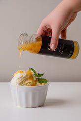 Peach Riesling Dessert Sauce